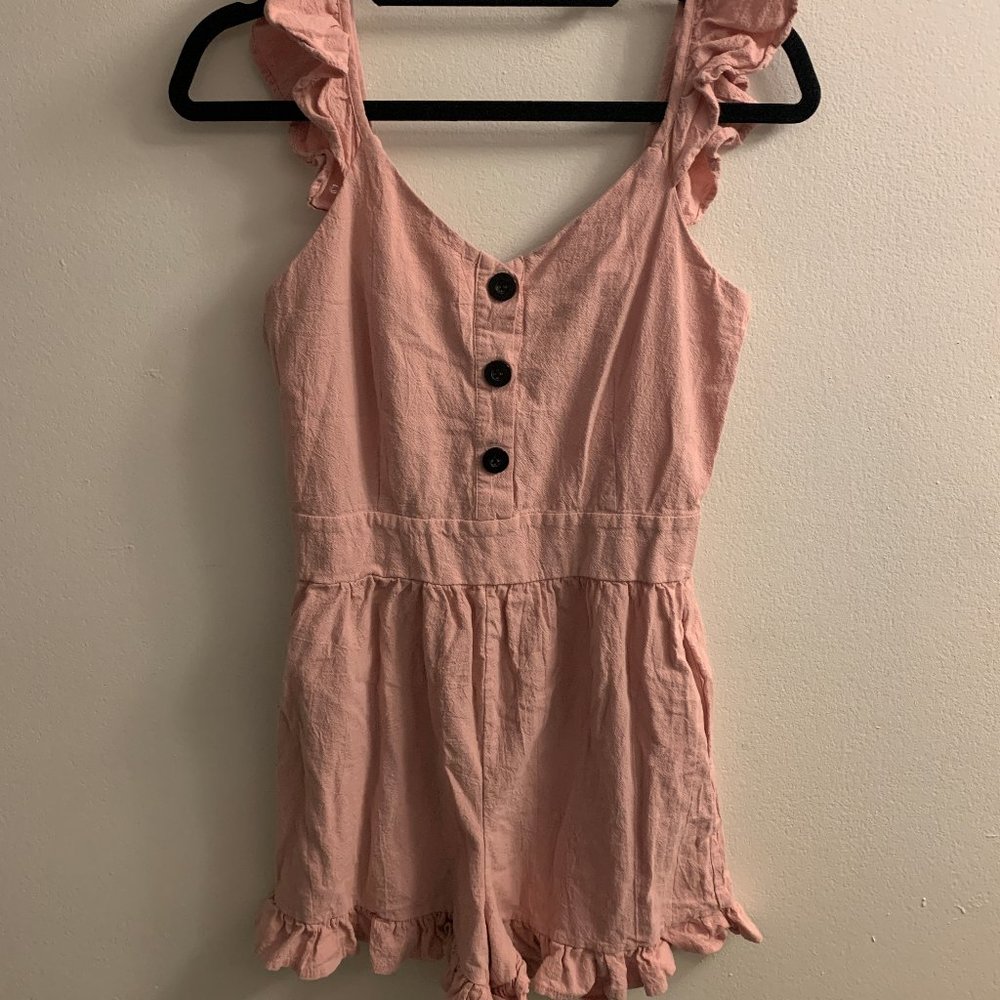 Pink Shein Romper